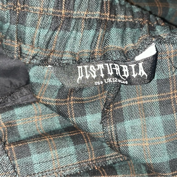 Disturbia Nightingale Buckled Check Midi Skirt - Picture 14 of 15